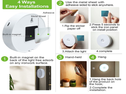 Easvora GlowSense- Motion Sensor Light