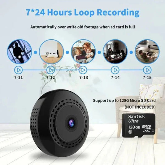 Rechargeable HD Wi-Fi CCTV Live Camera