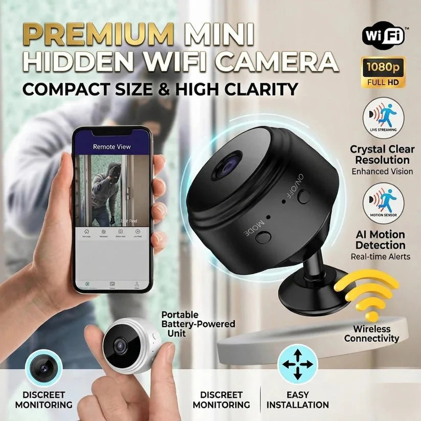 Rechargeable HD Wi-Fi CCTV Live Camera