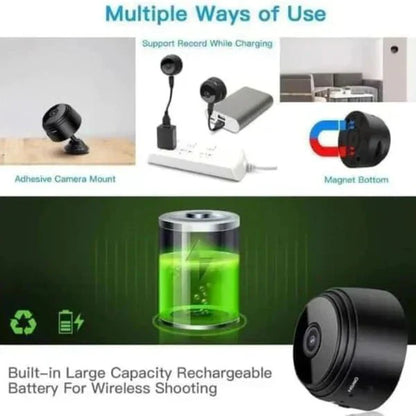 Rechargeable HD Wi-Fi CCTV Live Camera